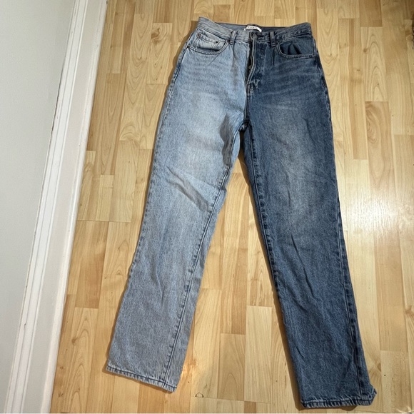 Pacsun Womens High waisted Two Toned Dad Jeans Size 27 - Picture 1 of 7